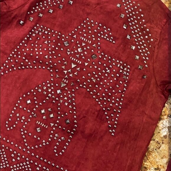 Freebird Vegan Suede Studded Jacket - Picture 11 of 16